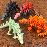 3-D Printed Stegosaurus