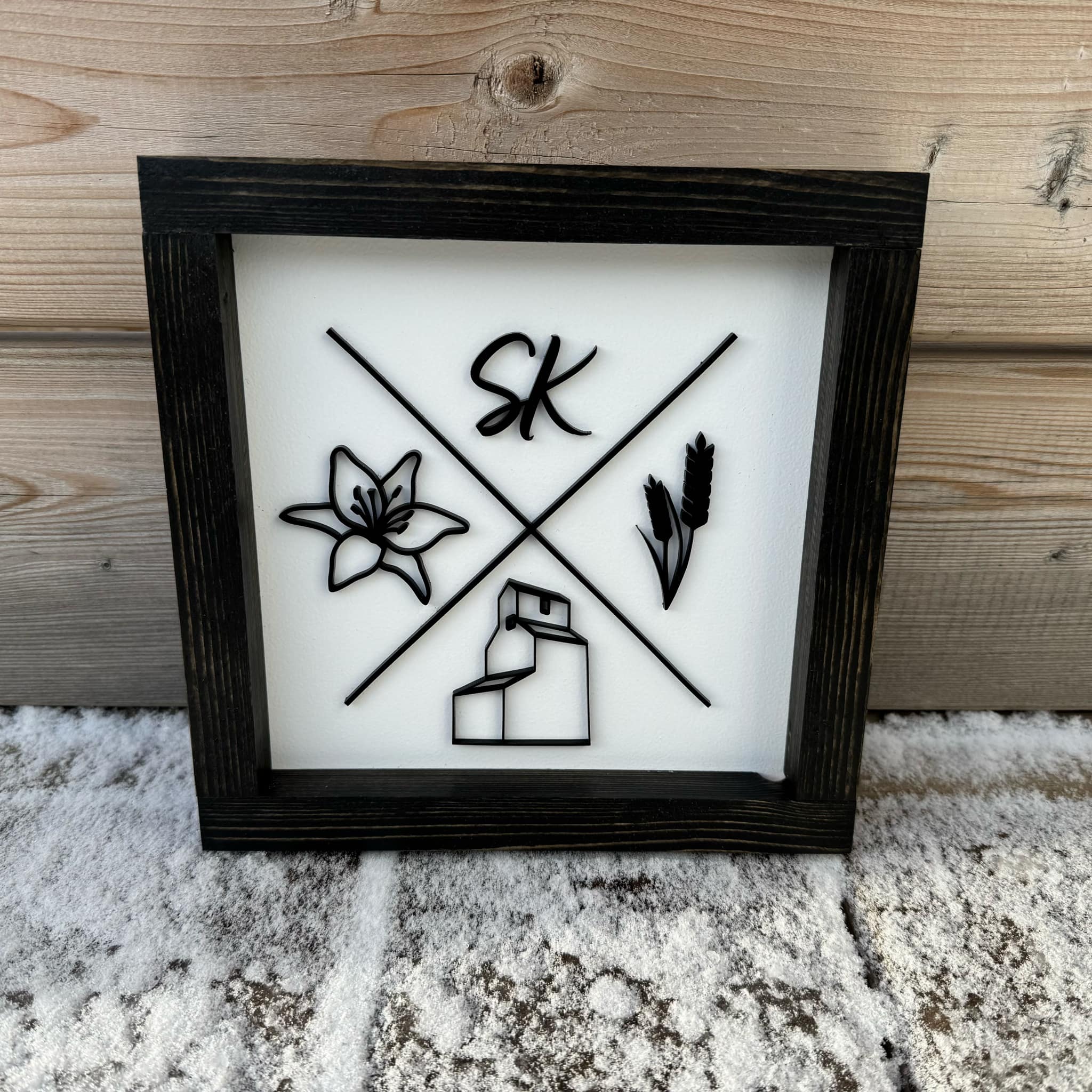 Sask Theme 3D Sign