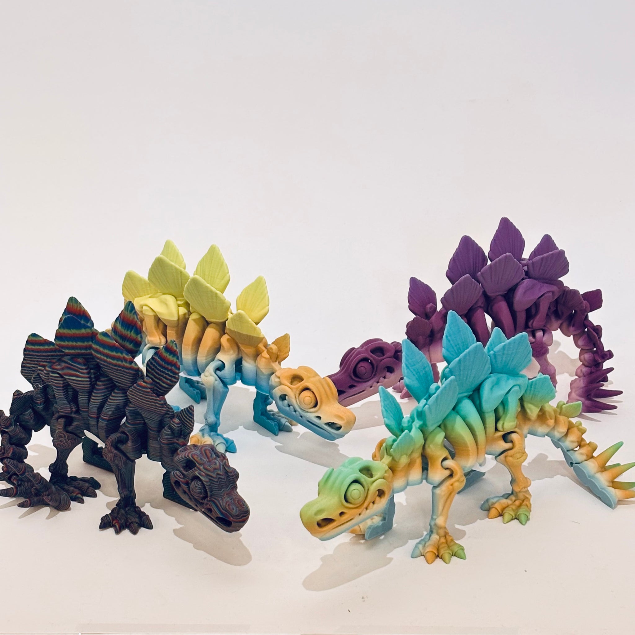 3-D Printed Stegosaurus