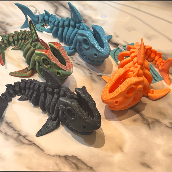 3-D Printed Skeleton Shark