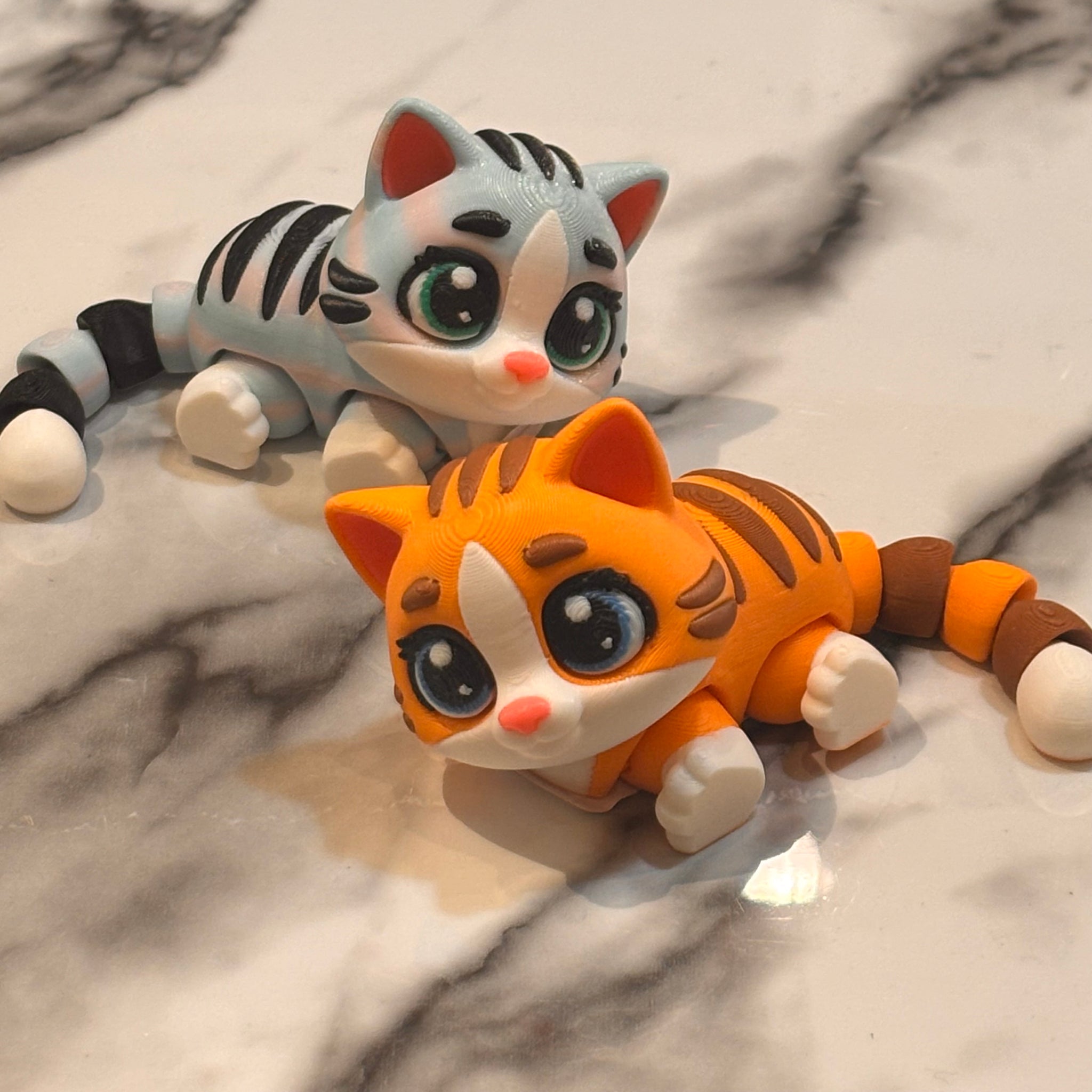 3-D Printed Cat