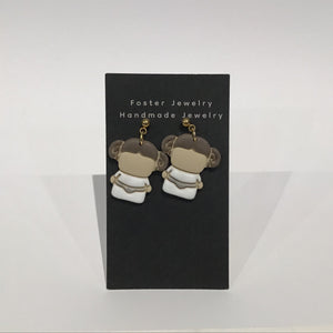 Animated Clay Earrings