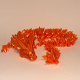 3-D Printed Crystal Dragon