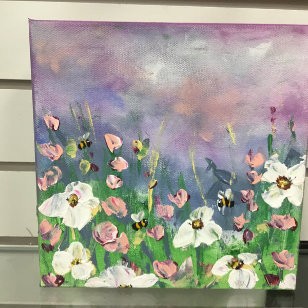Bee Lunch Time Painting