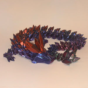 3-D Printed Crystal Dragon