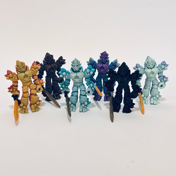 3-D Printed Crystal Warrior
