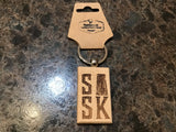 FLAT Wooden Keychains