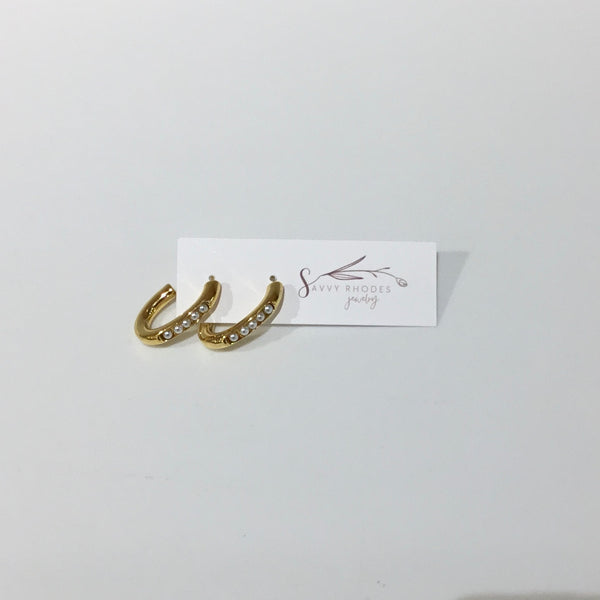 18K Gold Earrings