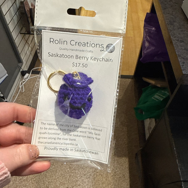 Saskatoon Keychain