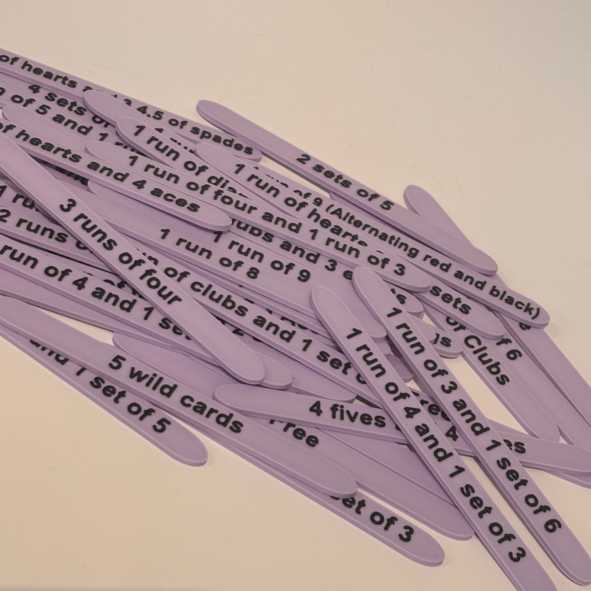3-D Printed Sticks Game