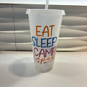 24 oz Plastic Cold Cup Tumblers