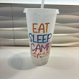 24 oz Plastic Cold Cup Tumblers