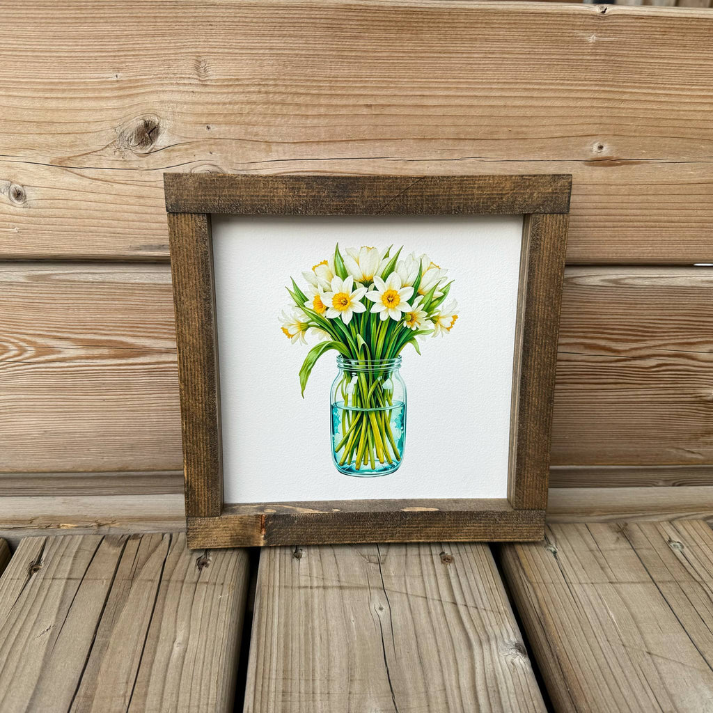 Daisies In A Jar Sign