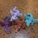3-D Printed Baby Winged Dragons