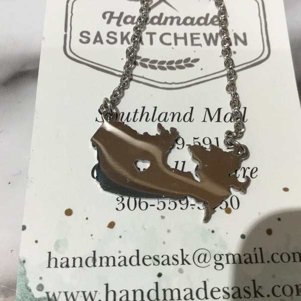 Canada Heart Necklace