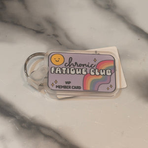 Acrylic Phrase Keychain