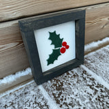 Mistletoe Wood Sign