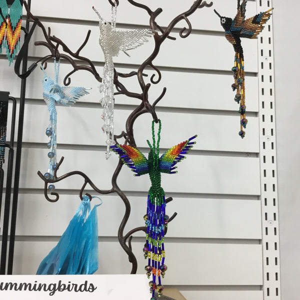 Seed Bead Humming  Birds