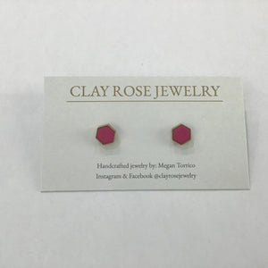 Hexagon Studs