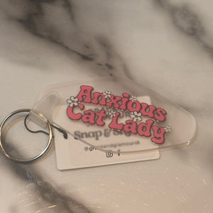 Acrylic Phrase Keychain