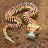 3-D Printed XL Skeleton Snake