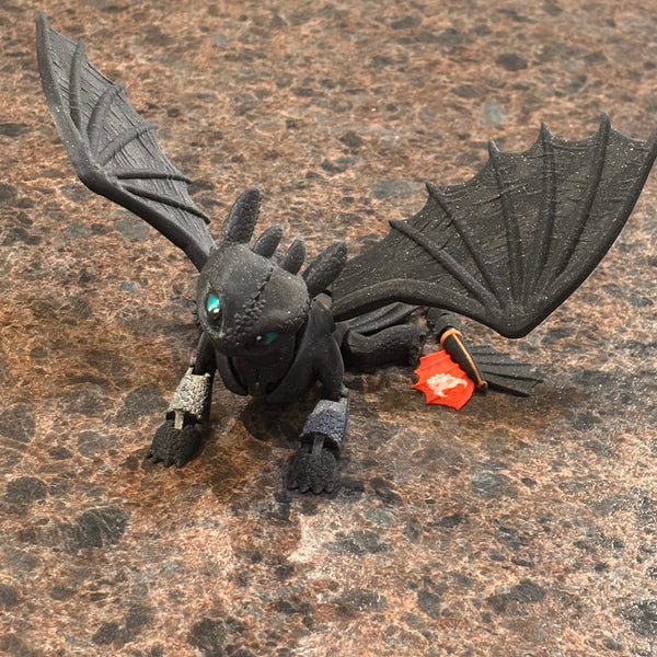 3-D Printed Animated Dragons