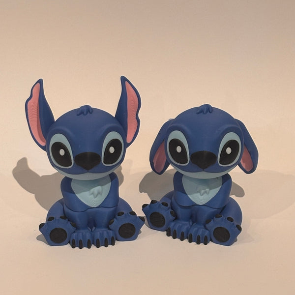 3-D Printed Blue Monster