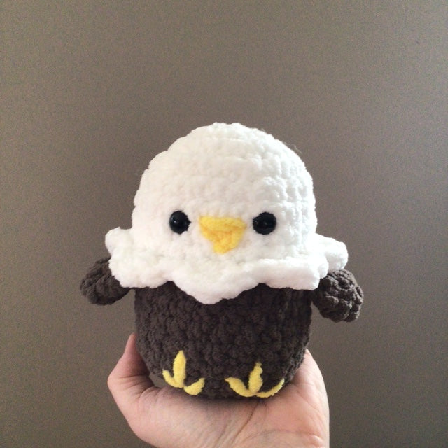 Cuddly Bald Eagle