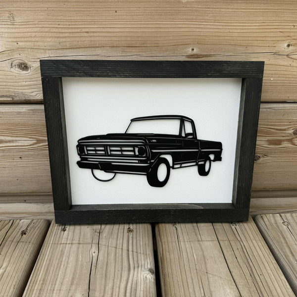 F100 Truck Sign