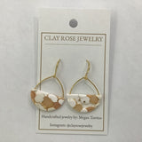 Half Circle Dangle Earrings
