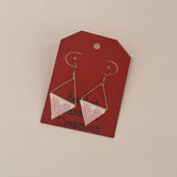 Beaded Fringe Earrings with Connector