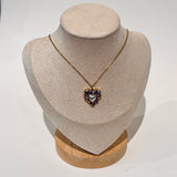 Vintage Pearl Heart