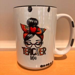 Teacher Farmhouse Mugs