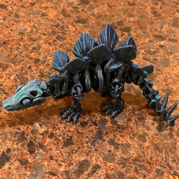 3-D Printed Stegosaurus