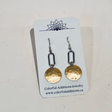 Mixed Metal Earrings