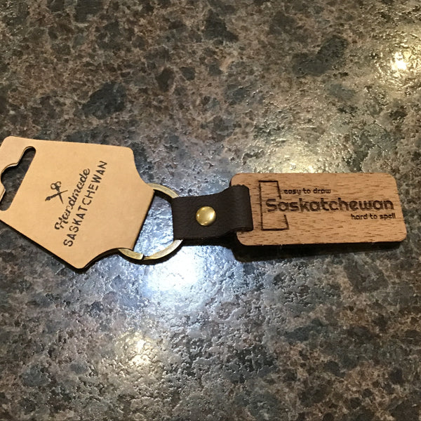 FLAT Wooden Keychains