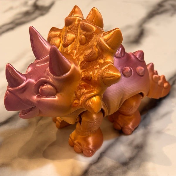 3-D Printed Medium Baby Triceratops
