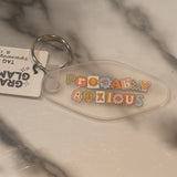 Acrylic Phrase Keychain