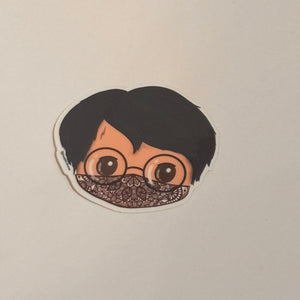 Weatherproof Stickers, Characters