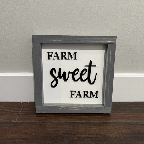 Farm Sweet Farm Sign