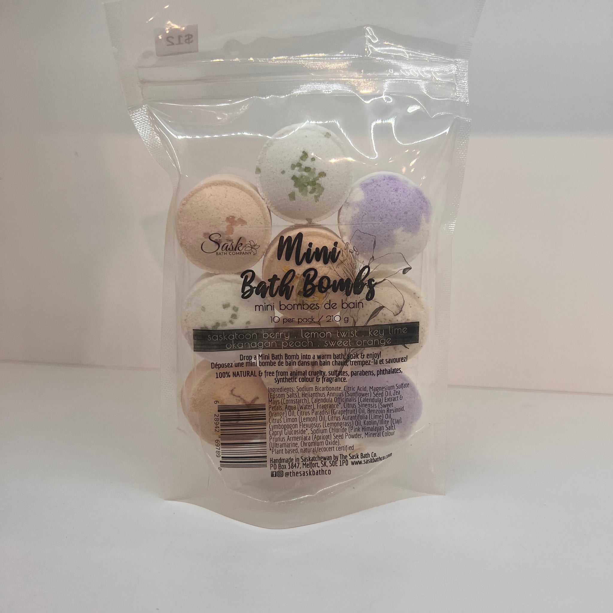Mini Bath Bombs, 10 pack