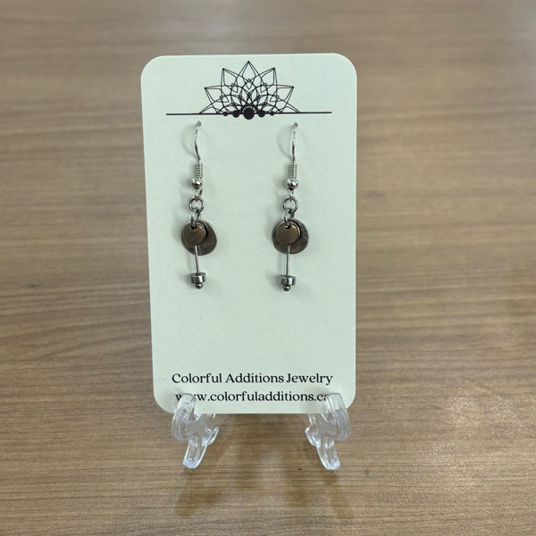 Layered Metal Earrings