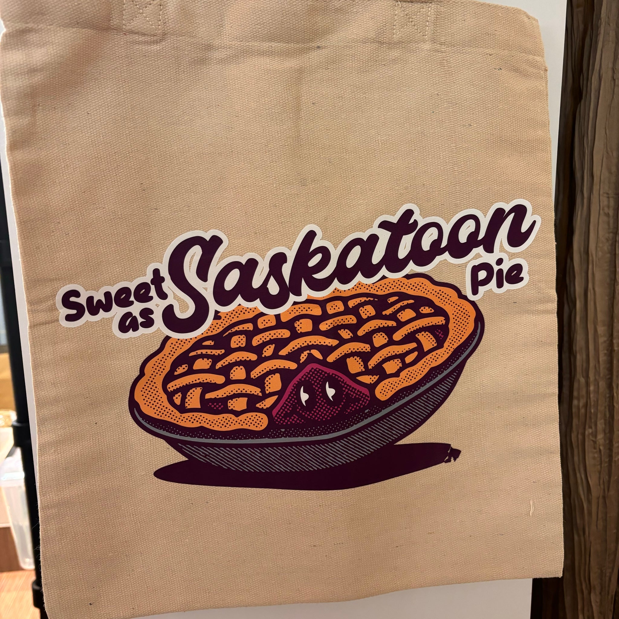 Sweet as Saskatoon Pie Tote