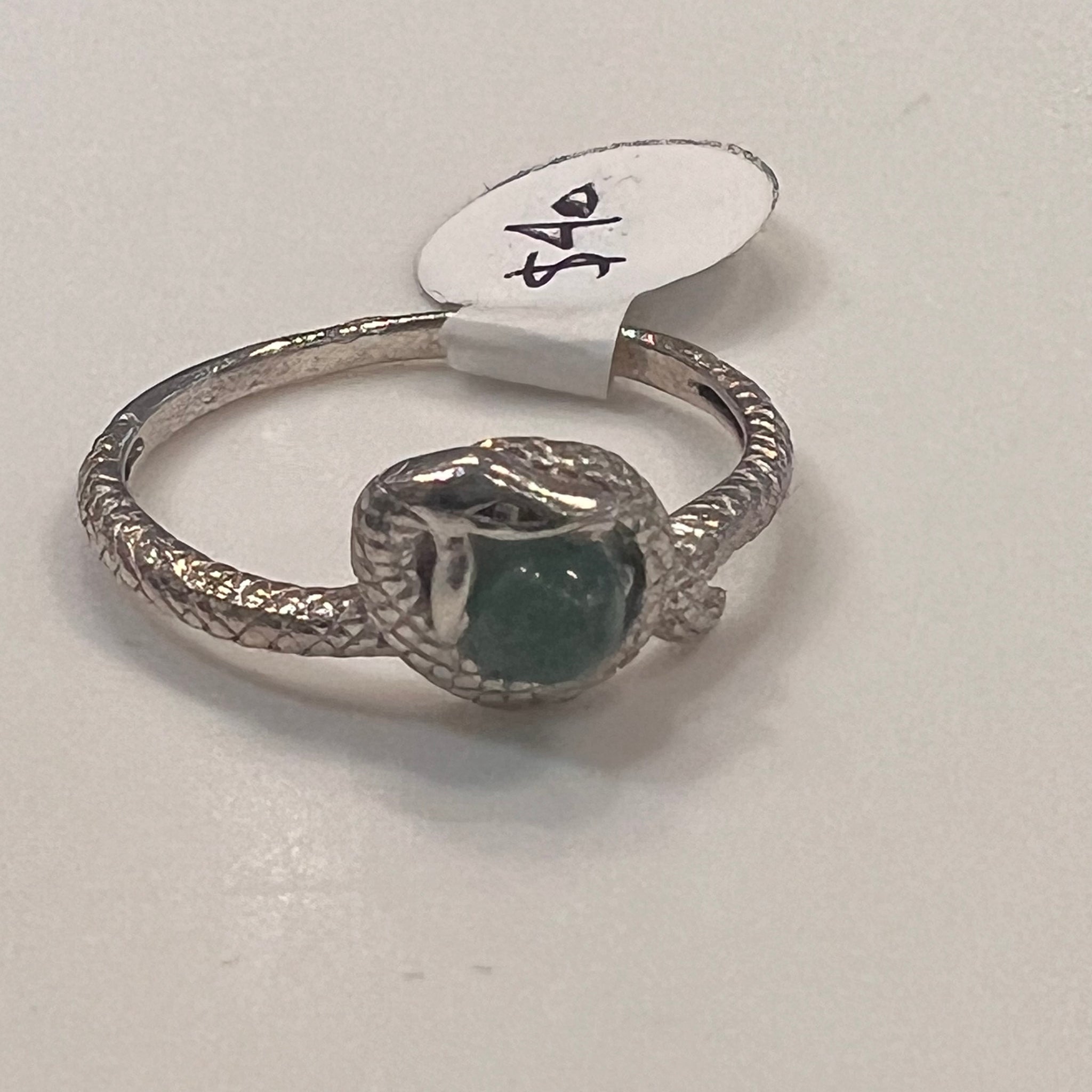 Snake Emerald Ring