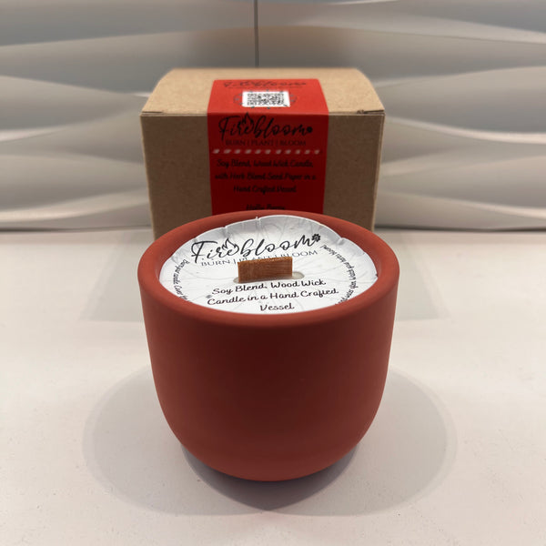 Holly Berry Firebloom Candle