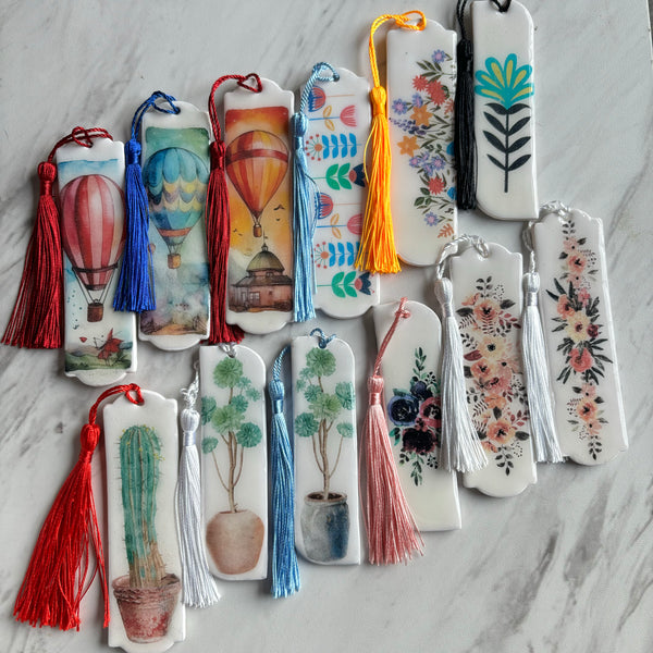 Clay Bookmarks