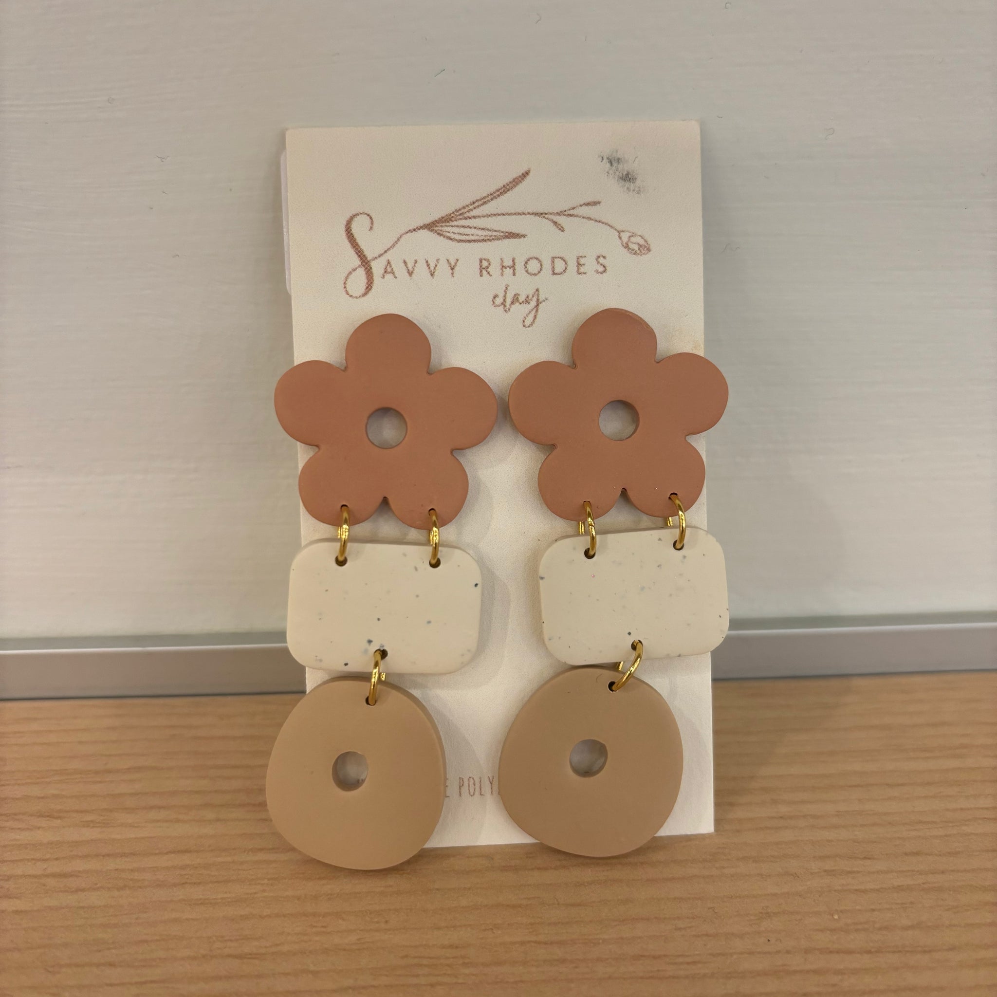 Floral Dangle Earrings