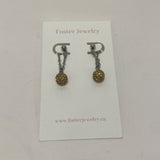 Pave Dangle Earrings