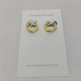 Hexagon Earrings