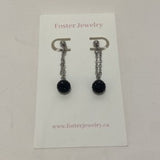 Pave Dangle Earrings